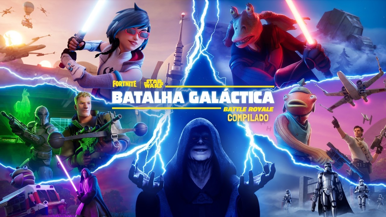 FORTNITE: C6MT1 - BATALHA GALÁCTICA (COMPILADO) | BêRV Games