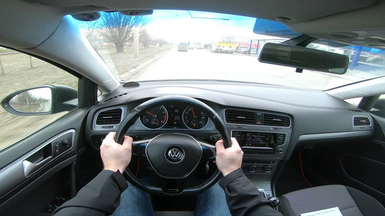 2013 Volkswagen Golf 1.2L (85) POV TEST DRIVE