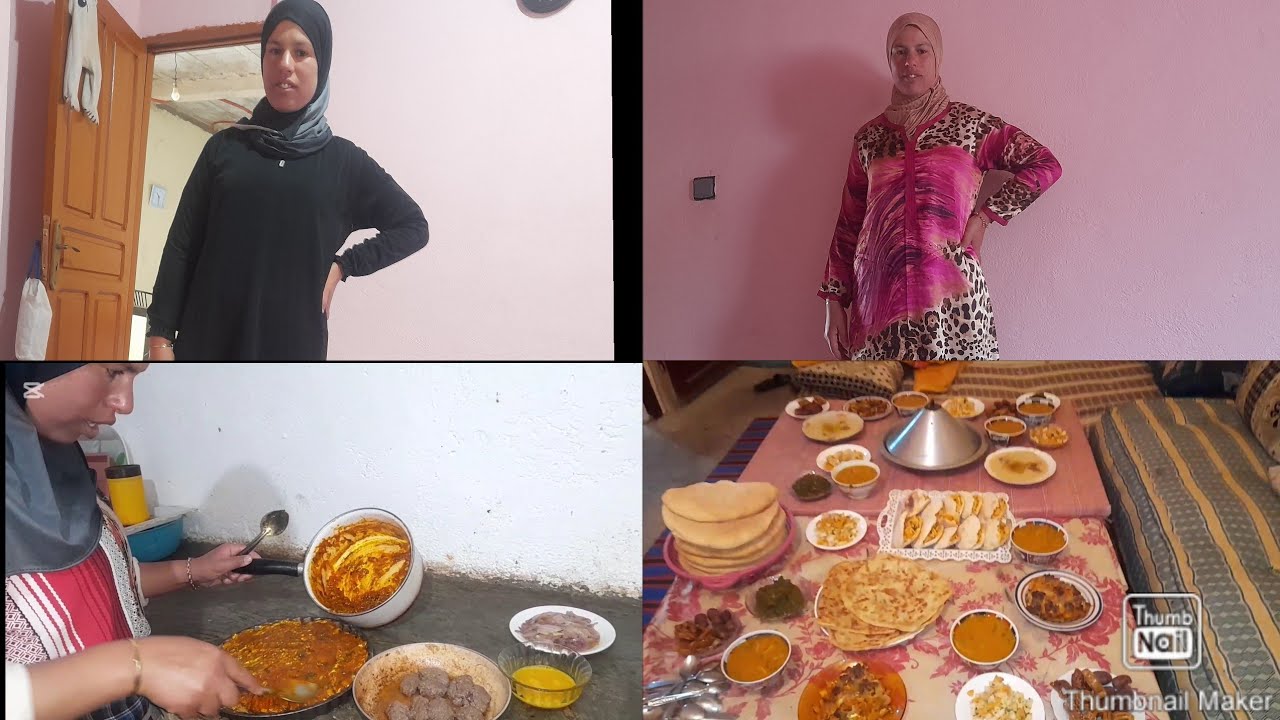 اول فطور في رمضان مع العائله ديالي🫢