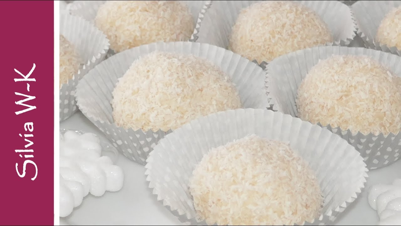 Schneebälle / süße Schneebälle / ohne Gelatine / super lecker / Schneeballen