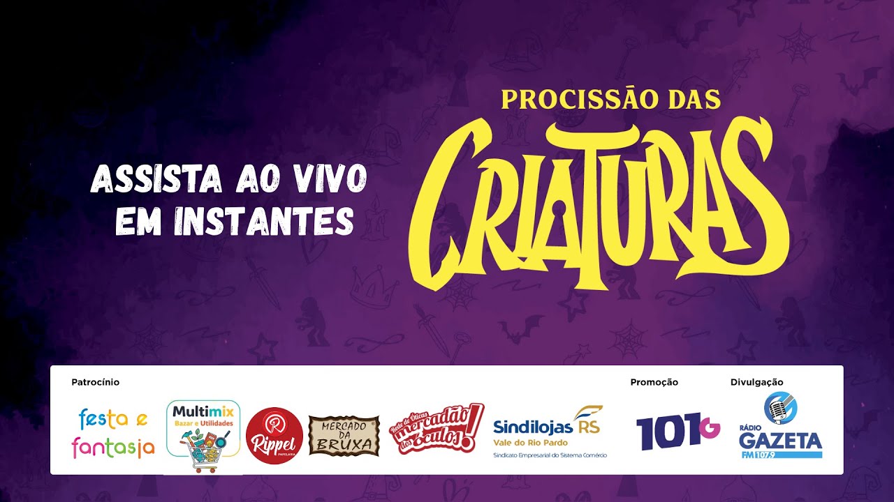 AO VIVO | PROCISS&Atilde;O DAS CRIATURAS - 01/11/2025