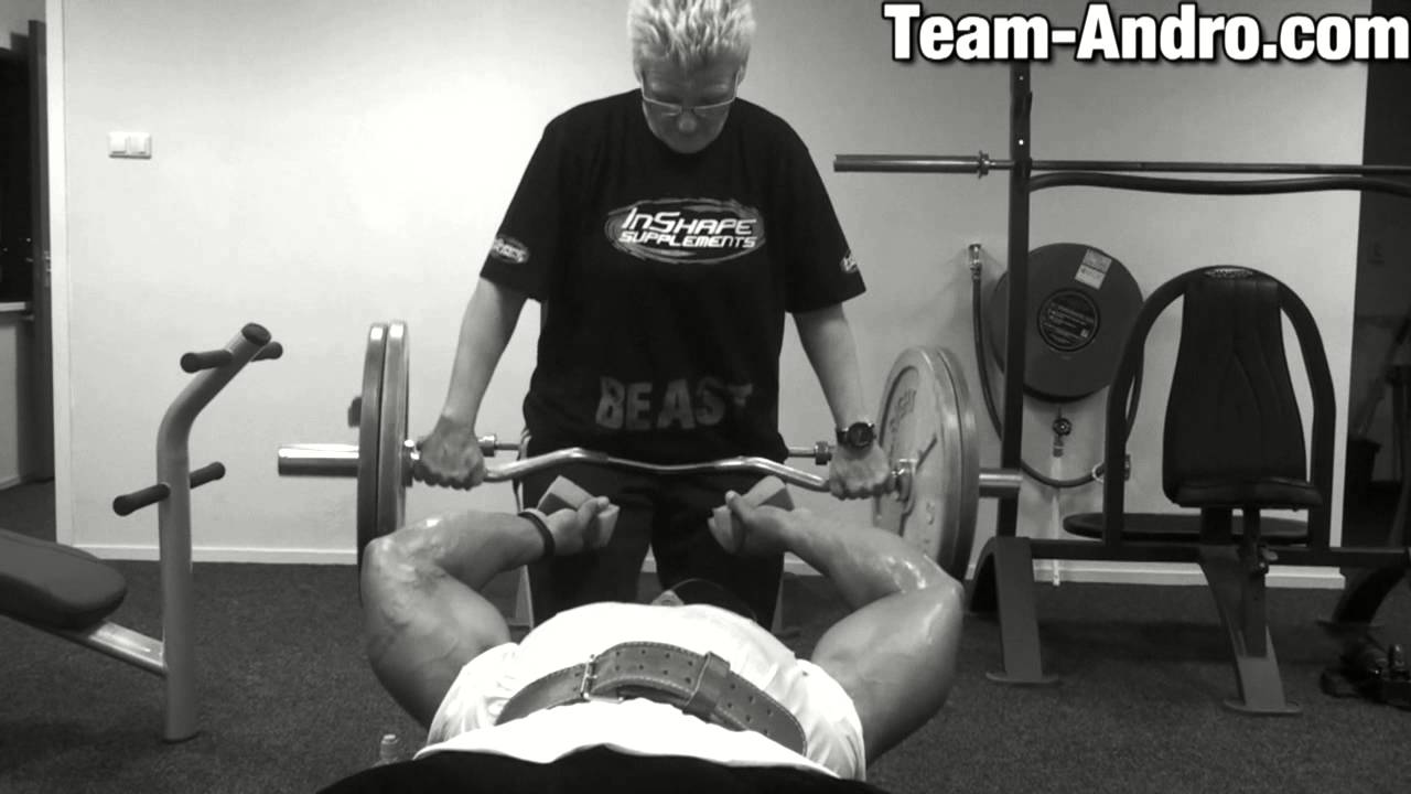 roelly winklaar triceps workout flexx gym rotterdam
