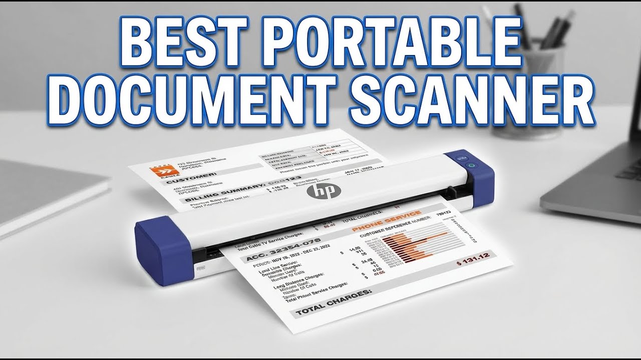 Best Portable Document Scanner 2026: Top 9 Picks for Travel & Office Tested