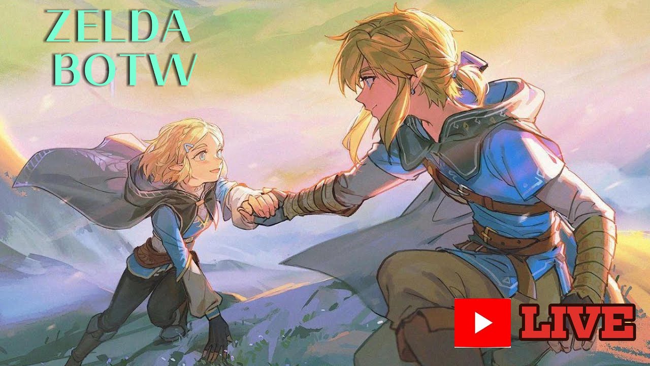 CHILL breath of the wild gameplay(LIVE)