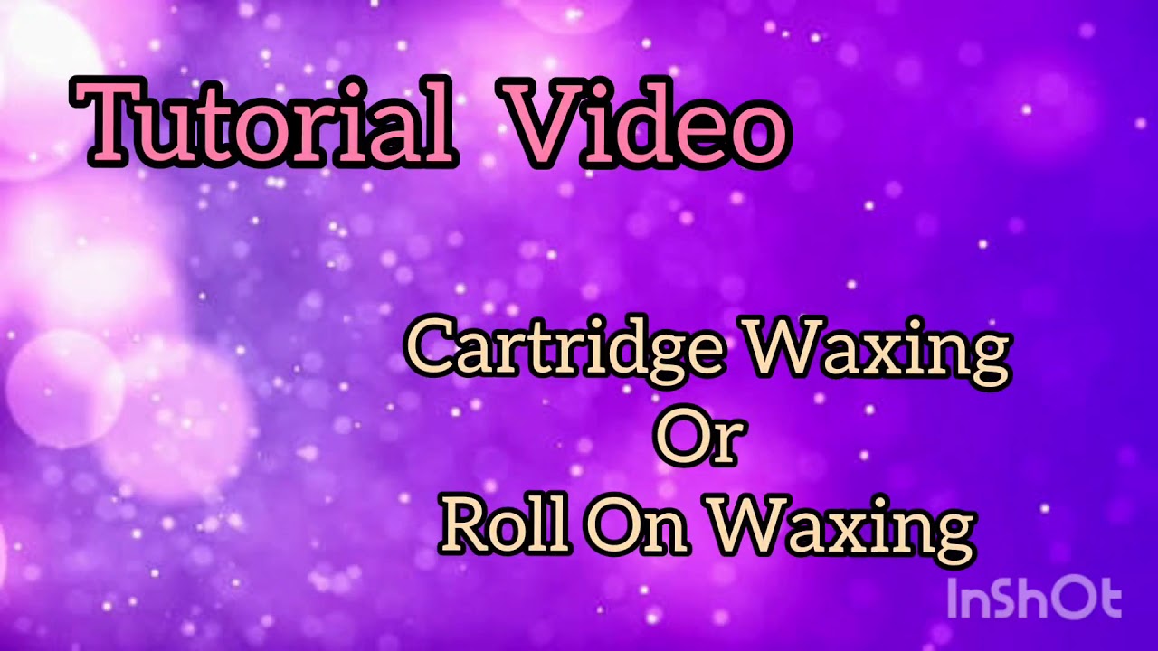 Easy way of Waxing / Roll on Wax / Rica Cartridge Wax /Unwanted Hair Removal