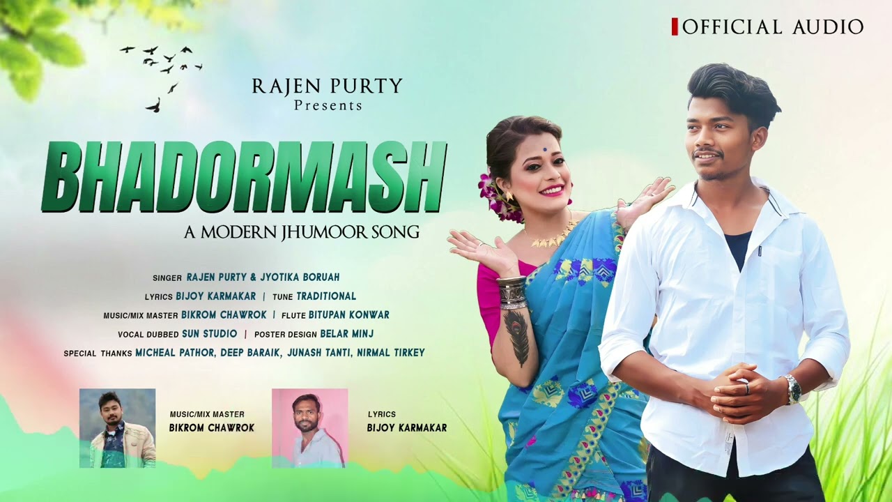 BHADORMASH // Rajen Purty & Jyotika Baruah // New Modern Jhumair song 2023-24