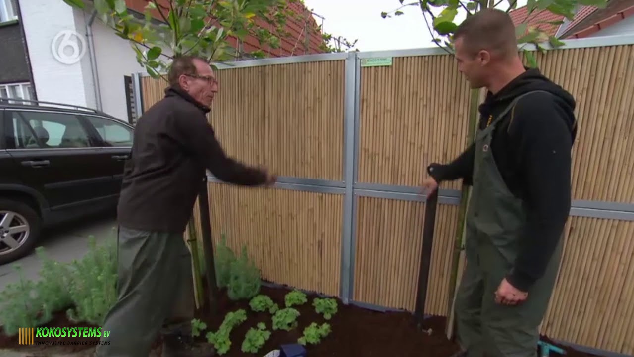 Bamboowall Geluidsschermen Rob's Grote Tuinverbouwing - Den Haag