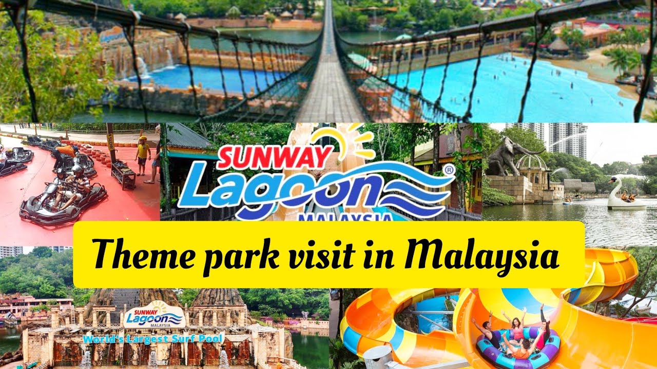 Sunway lagoon theme park is worth the price????!!🤔🤔 Malaysia Tamil vlogs