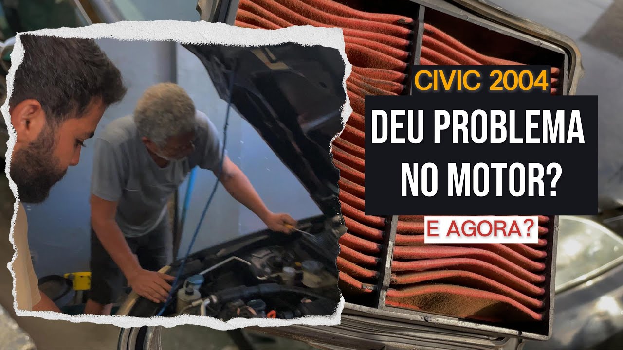 PRIMEIRA viagem após sair do MECÂNICO, testando o CIVIC 2004!