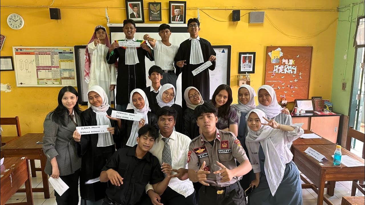 Simulasi sidang PPKN SMAN 47 JAKARTA || Kasus Pelecehan Seksual
