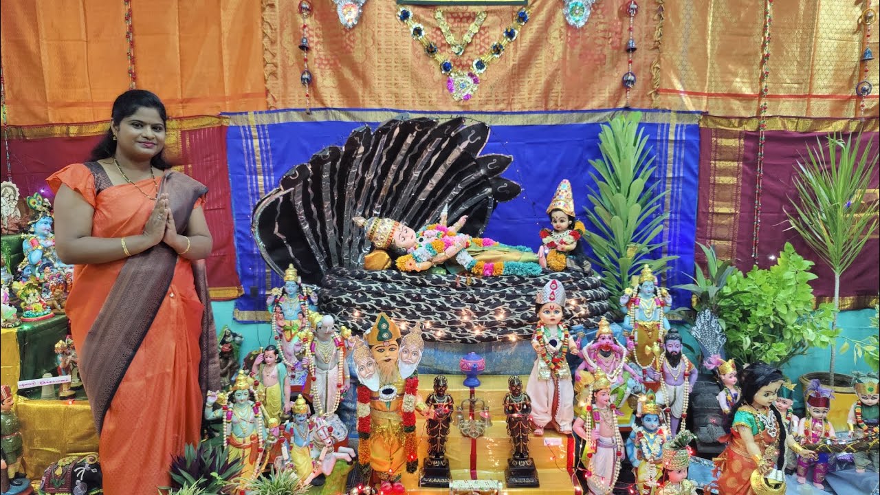 Navarathri Golu '2025 | Koormavatharam | Dasavatharam-2 | #golu #dasavatharam #vishnu #tindifoodie 