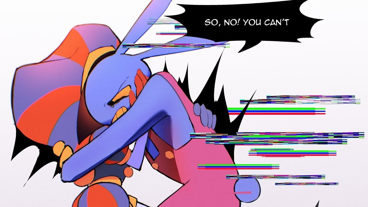 Stuck 🩷 Pomni X Jax 🩷 The Amazing Digital Circus Comic Dub