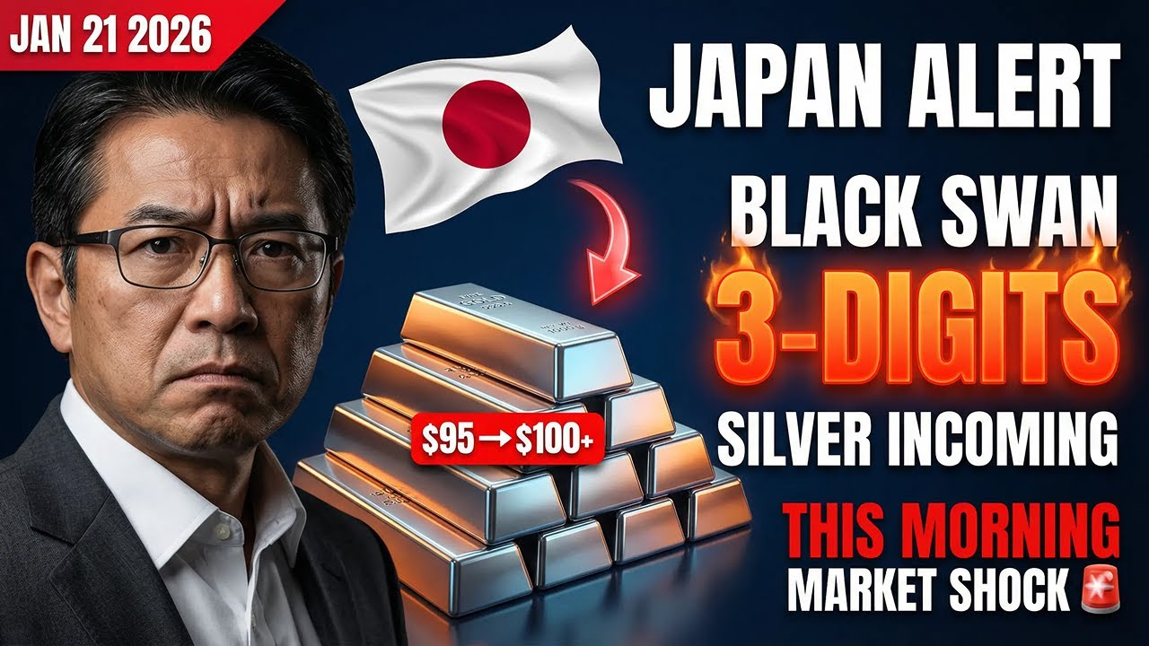 Japan Alert/The 'Black Swan' of this morning that will propel Silver to 3 digits.