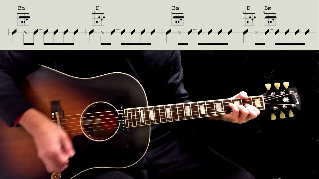 Guitar Score : Anna (Rhythm Guitar) - The Beatles