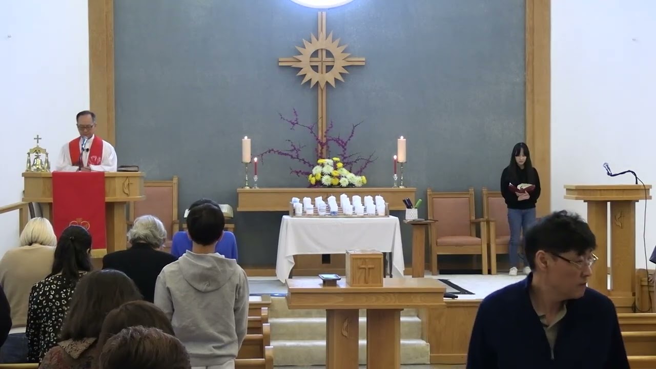 03/15/2026 주일예배 엄준노 목사 새벽빛연합감리교회 Morning Light United Methodist Church