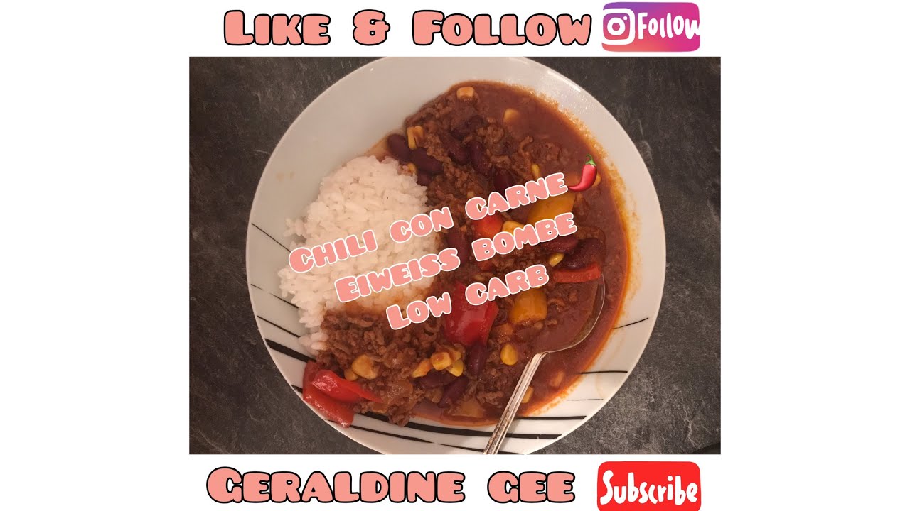 Chili con Carne Eiwei&szlig; Bombe