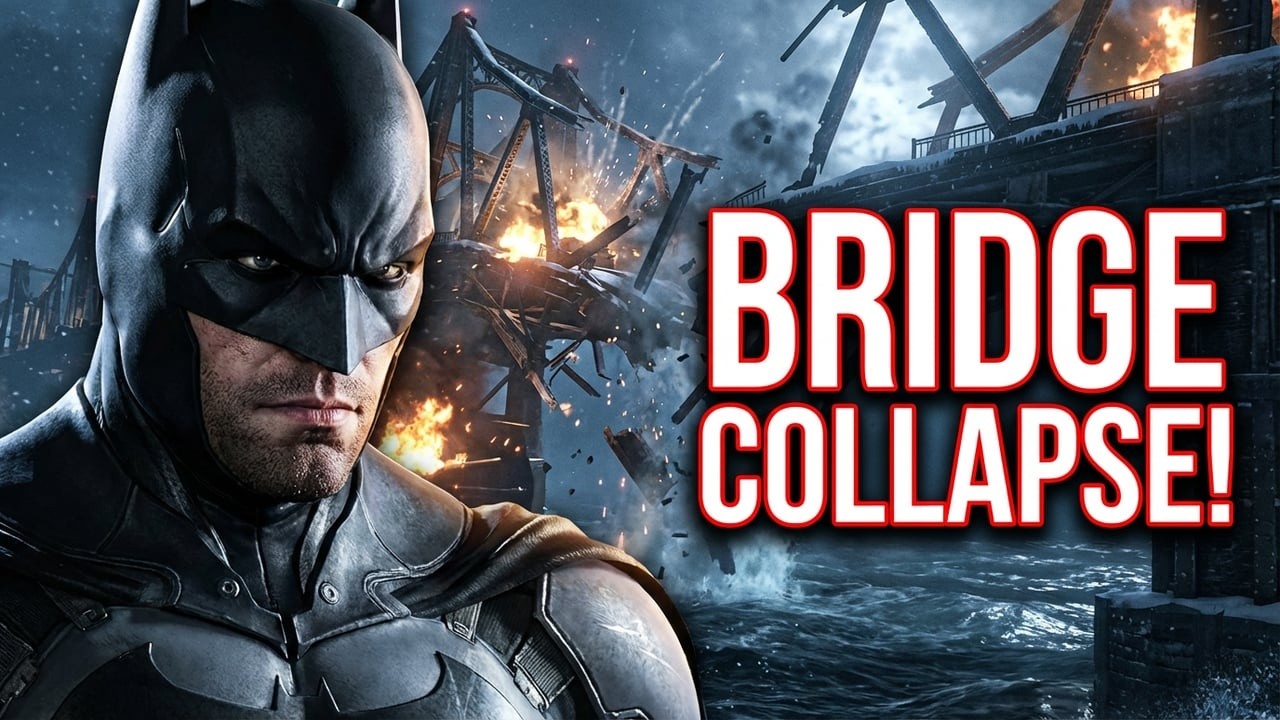 Мост рушится?!｜ Batman Arkham Origins #23