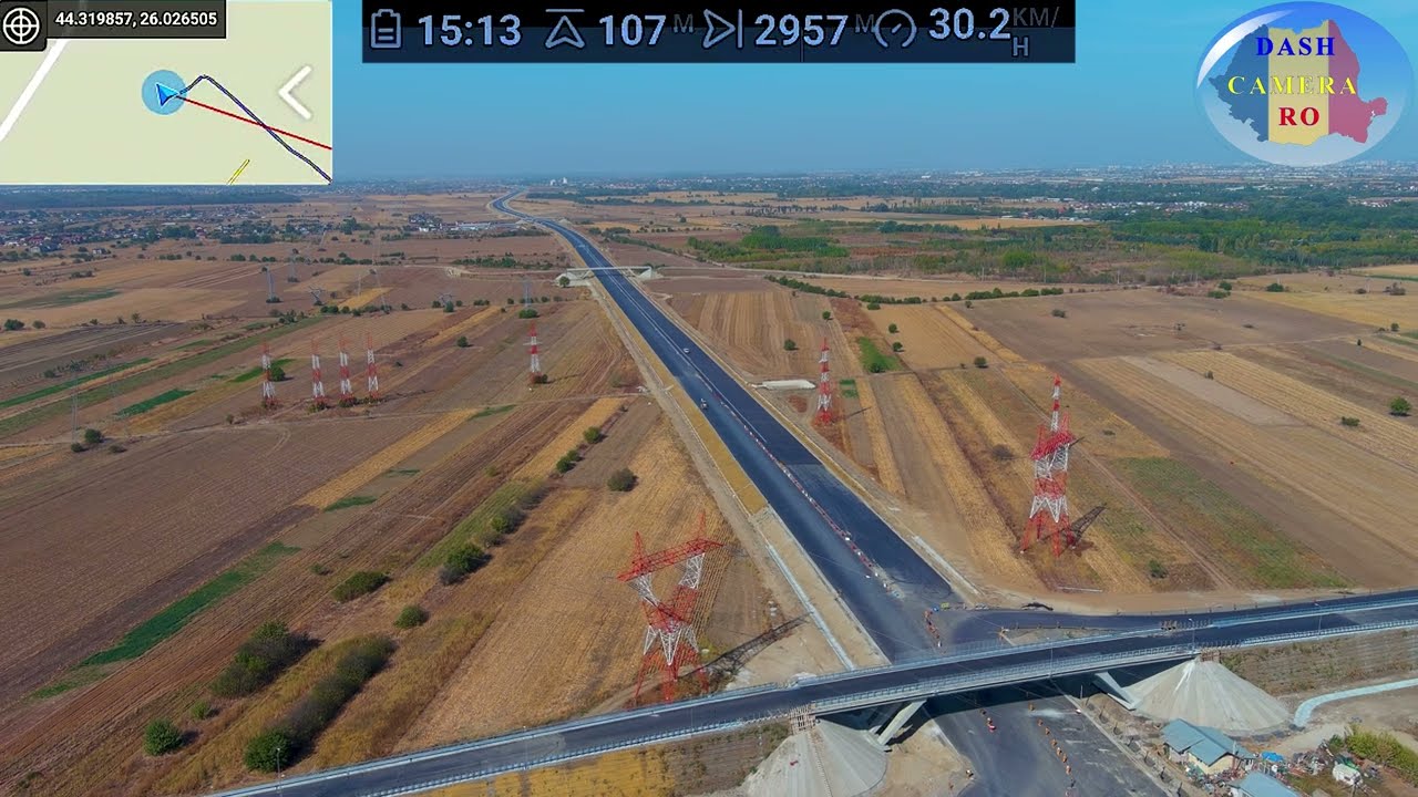 A0 SUD LOT 2 -- DN5 - (3.1 KM) -  DC101  (07.10.2023) 4K HDR  ✈️ PART 09 ✈️