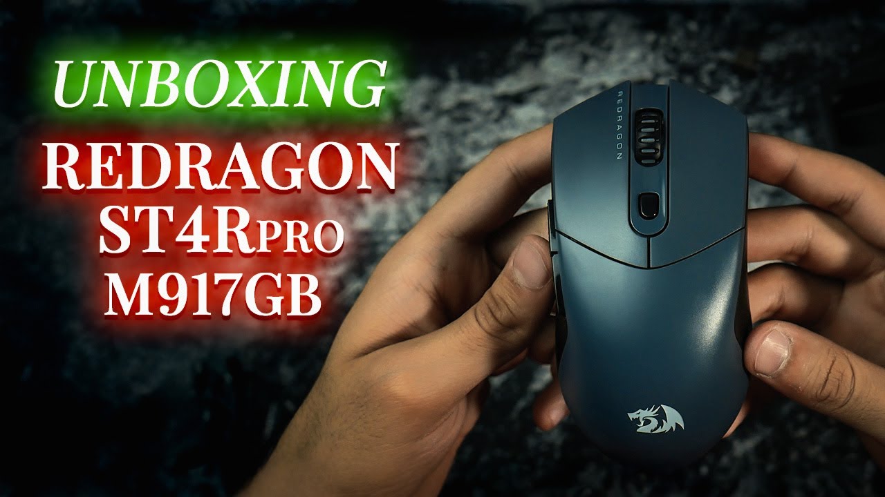 Unboxing Redragon ST4R PRO M917