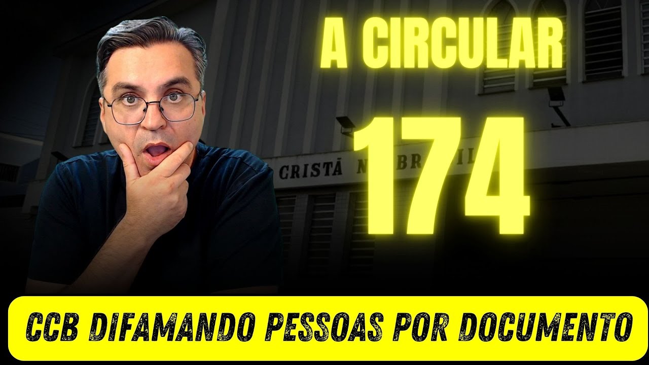CCB VOLTA A ATACAR OS CRITICOS - A FARSA DA CIRCULAR 174: A CCB MENTIU NA SUA CARA!