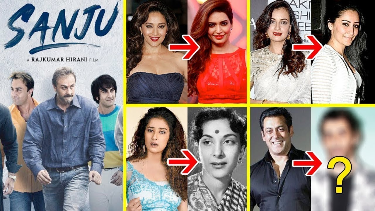 Sanju Movie REAL Charecters VS Reel Charecters
