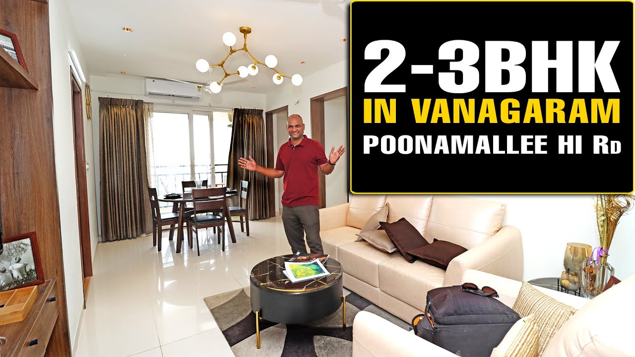 #1296 |  2 - 3 BHK in Vanagaram, Chennai, Poonamallee hi rd, | On Road | Hand over - Feb 2024