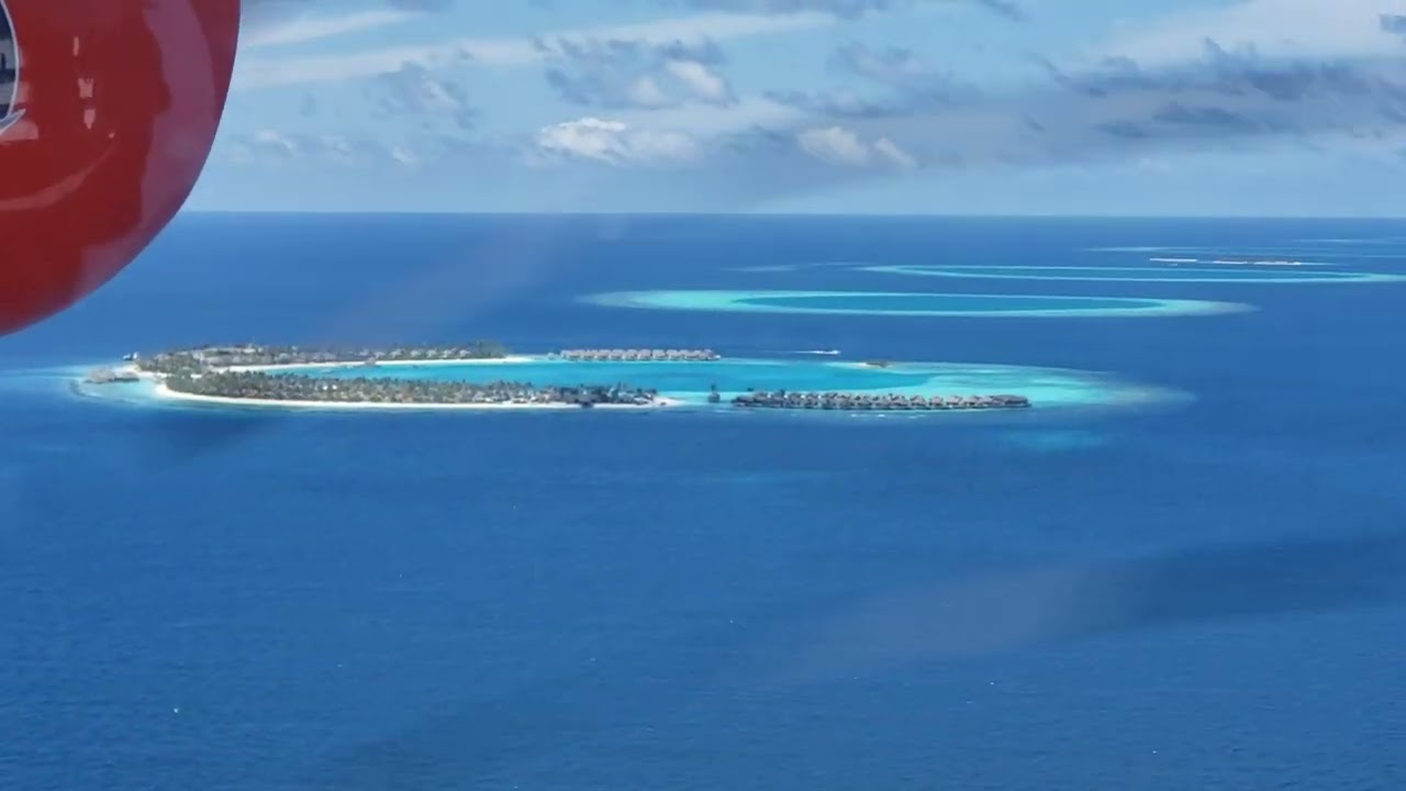Flying Over Ananea Madivaru Maldives and Alif Alif Atoll Eastern Boundary, May 2025 #maldivestravel