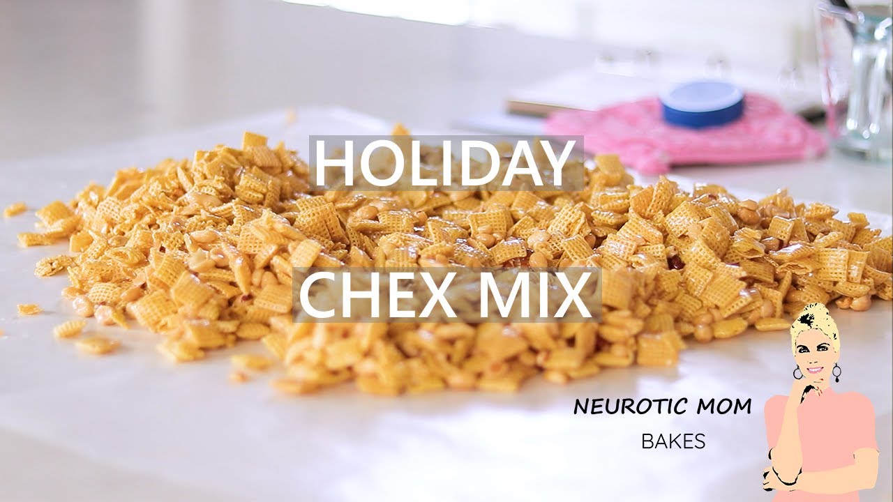 Sweet Mouth Watering Holiday Chex Mix