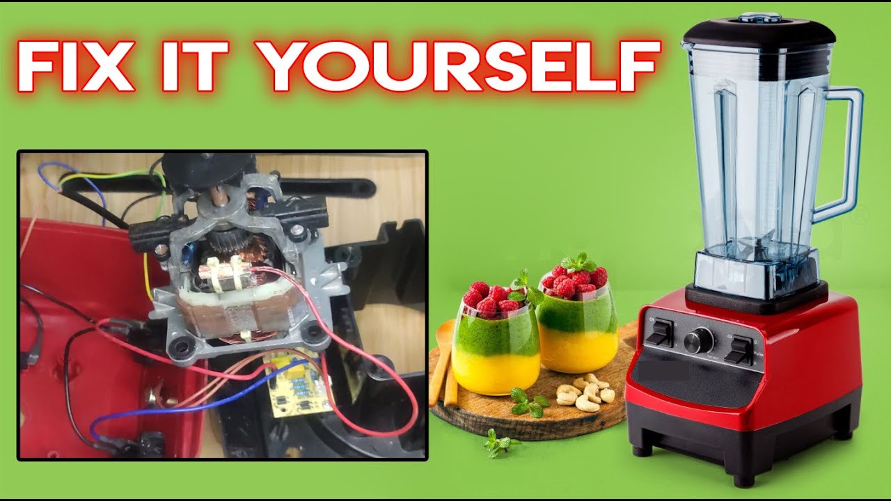 How to Repair a Blender - How to Repair Small Appliances || Novena Commercial Blender NB-1115