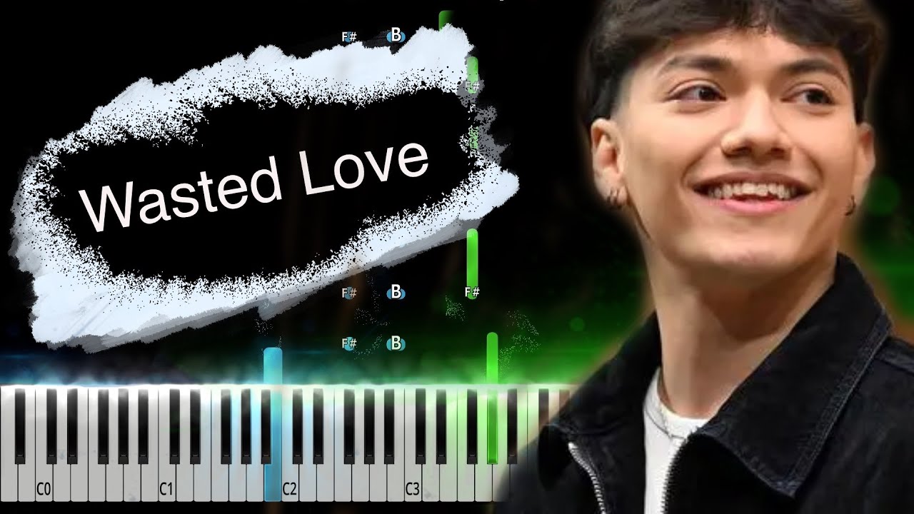 JJ &ndash; Wasted Love | Austria 🇦🇹 | Eurovision 2025 | Piano Tutorial