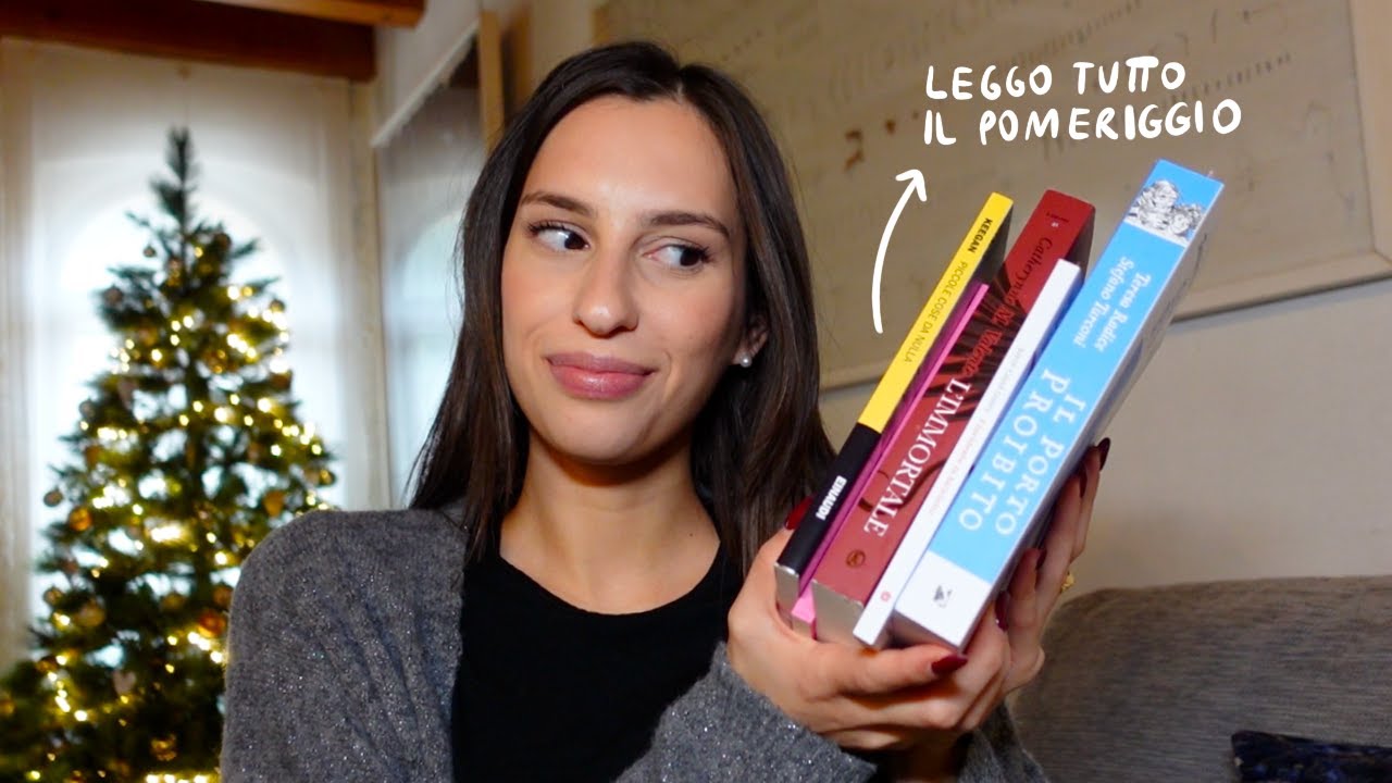 MARATONA DI LETTURA, LEGGO PER TUTTO IL POMERIGGIO | VLOGMAS 2024 #14 🤍🎄