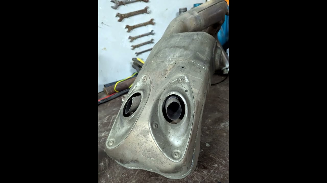 Exhaust modification Yamaha Tracer 9