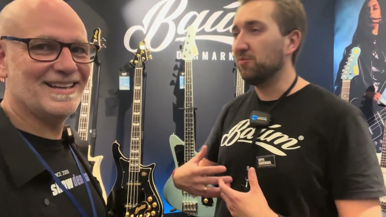 Danske Bassister - Baum Guitarer og Basser på Guitar Show Denmark