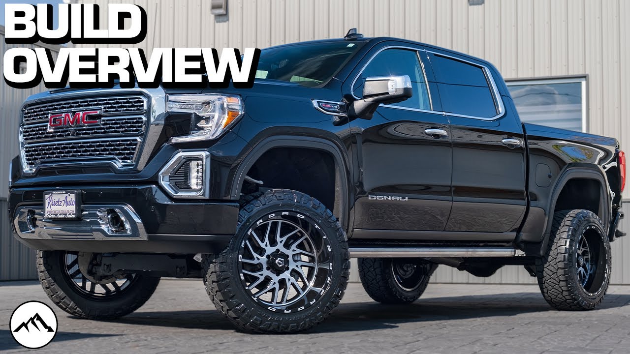 BUILD OVERVIEW: Lifted 2019 GMC Sierra 1500 | 6 Inch Rough Country Lift, TIS Offroad 544MB Wheels
