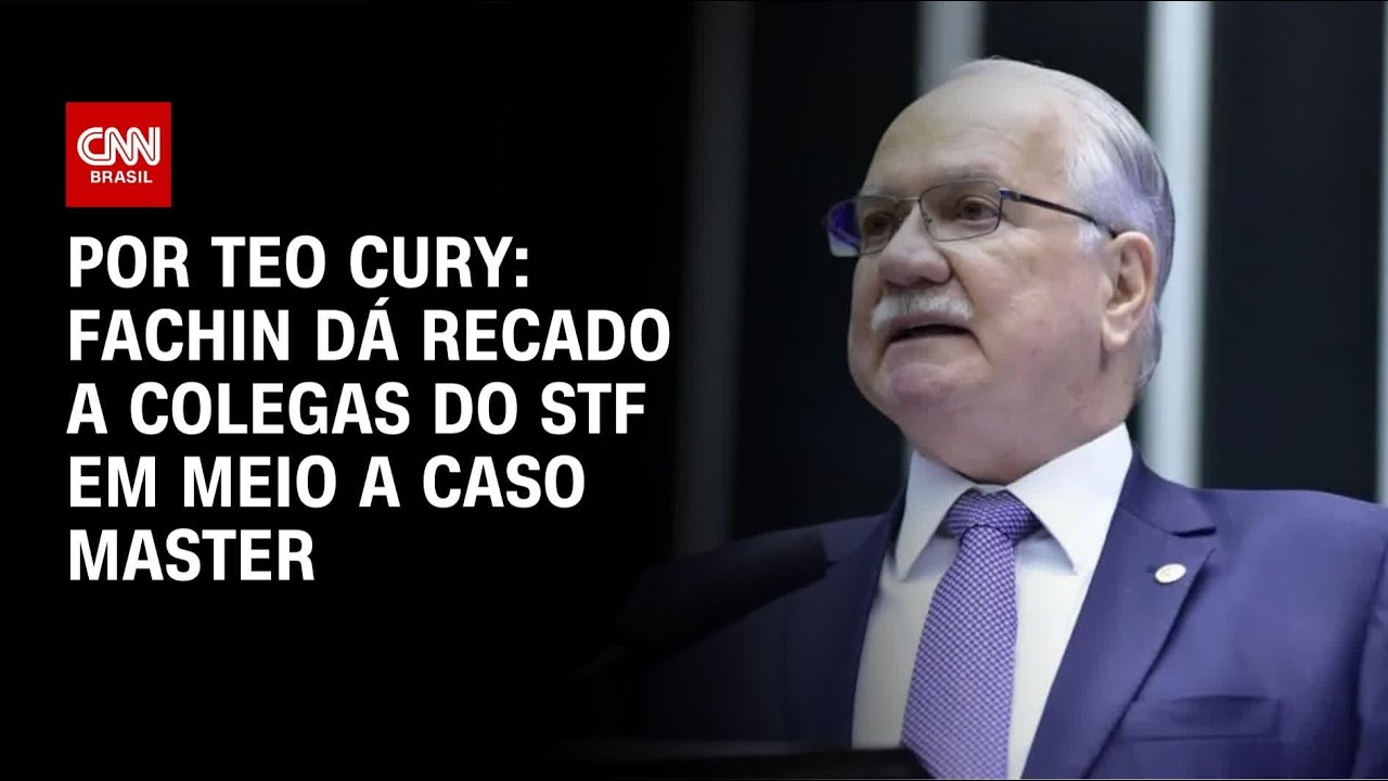 Fachin dá recado a colegas do STF em meio a caso Master | CNN NOVO DIA