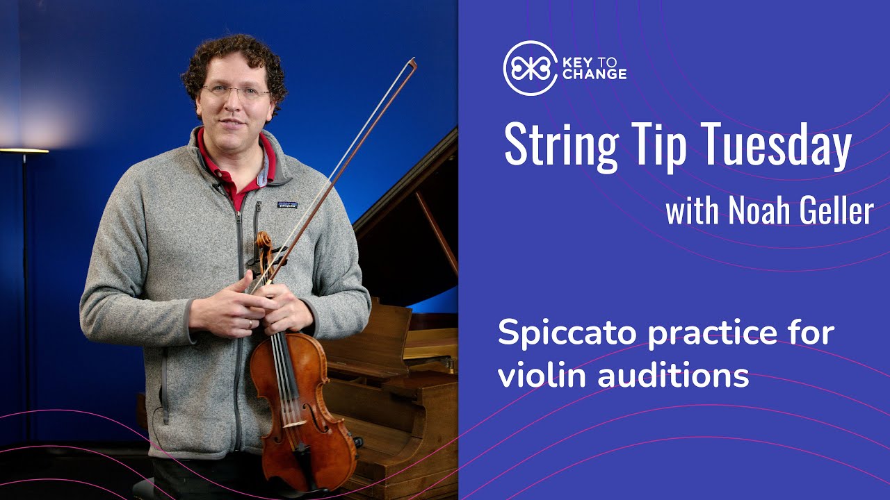 Quick tips for audition-ready spiccato