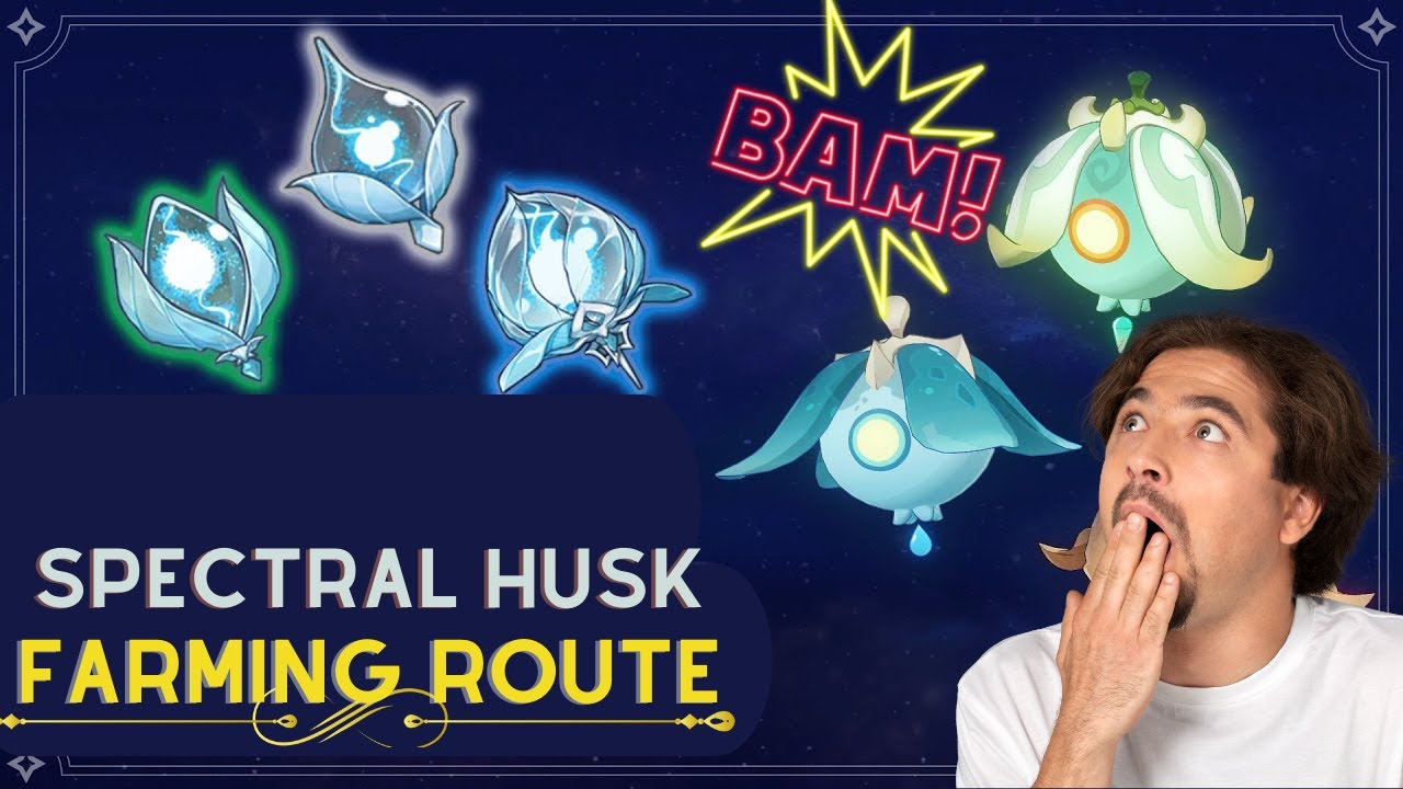 Ultimate Guide to the Specter Locations - Spectral Husk Farming Route Genshin Impact Guide