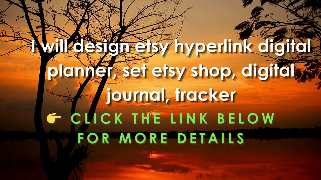 Etsy Digital Planner Review 📘 Hyperlink Planners, Shop Setup & Digital Journals