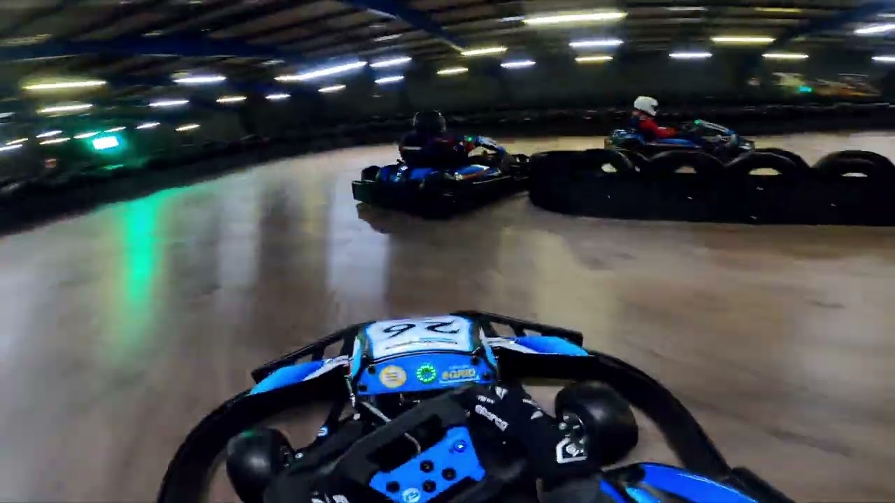 TeamSport Farnborough - 14/11/2022 Session 1 - New EcoVolt GT karts, new track layout