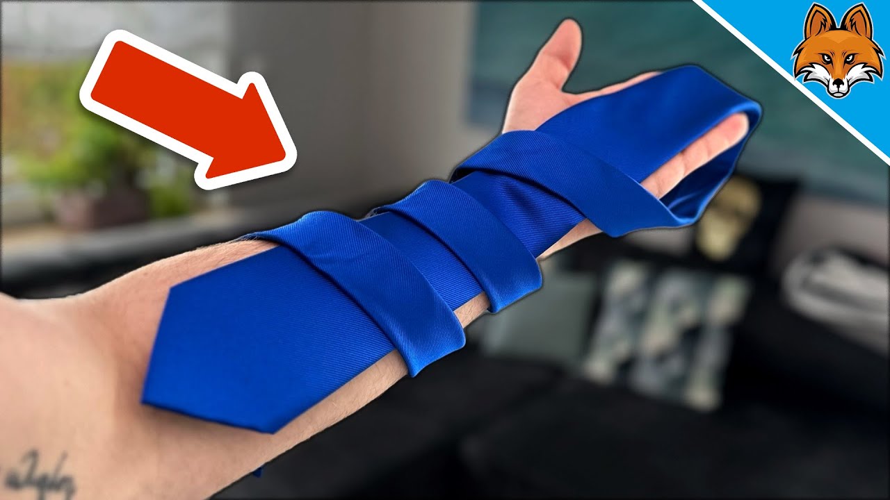 Nessuno conosce QUESTO metodo di legare una cravatta💥(pi&ugrave; semplice di cos&igrave; si muore)🤯