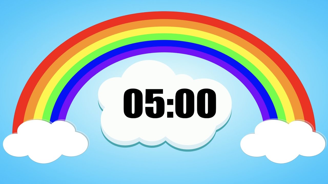 5 Minute Rainbow Timer