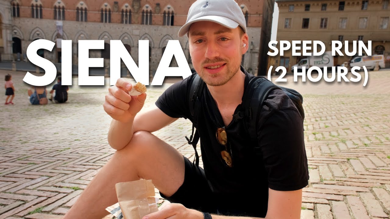 SIENA SPEED SIGHTSEEING (It's All About Efficiency) | Italy Road Trip Ep. 7