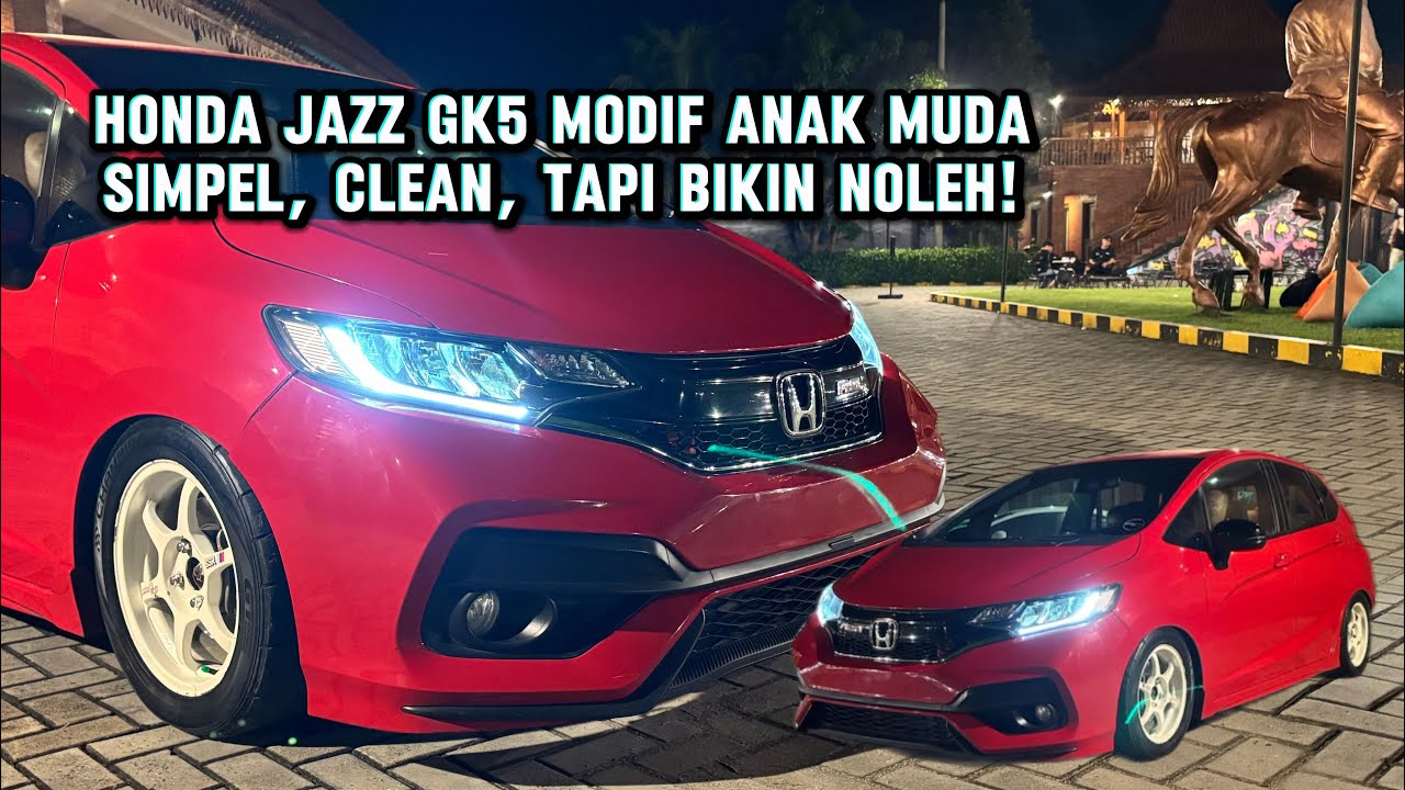 Jazz GK5 Modif Simpel, Cocok Buat Nongkrong & Harian #hondajazz #jazzgk5 