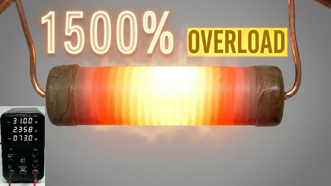 Widerst&auml;nde zerst&ouml;ren: 1.500 % OVERLOAD-TEST!