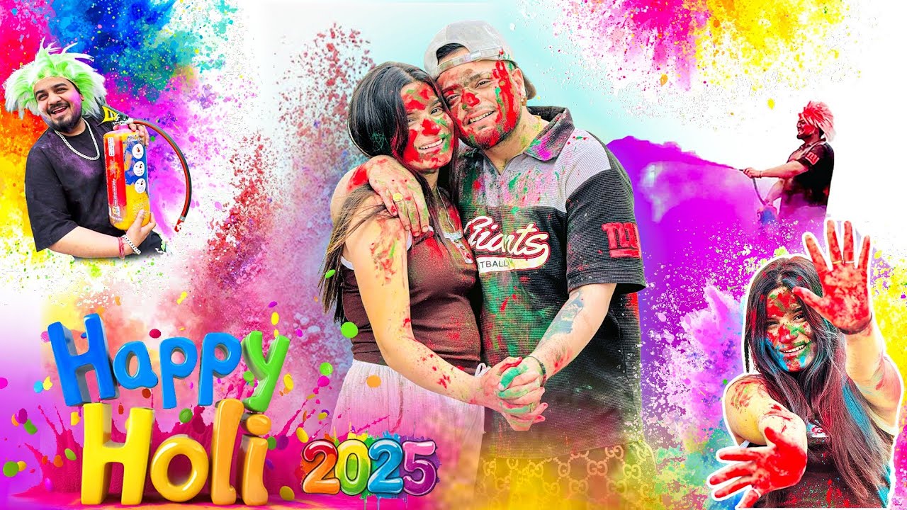 Chandigarh De Roada Te Holi 😮😂 Police Aa Gi😳 Happy Holi Full Ronka😍