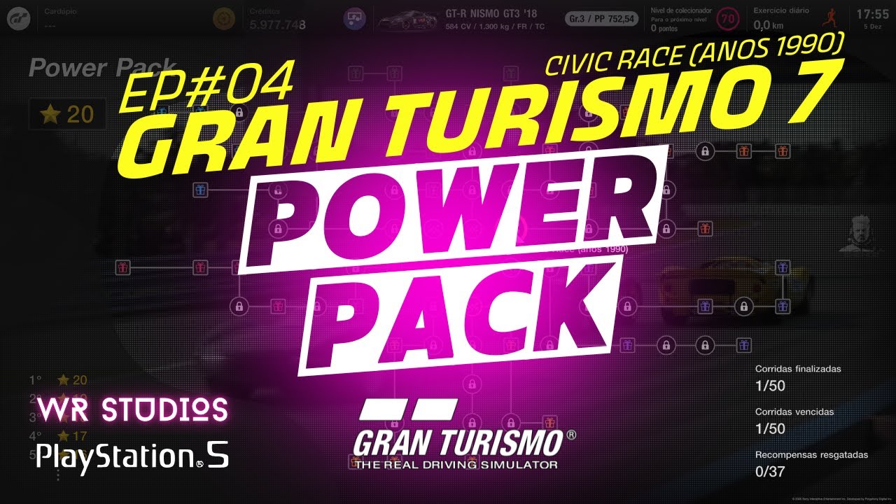 Power Pack Ep.4 — Civic Race em Tokyo! Anos 90, rua molhada e vitória! 🇯🇵🔥