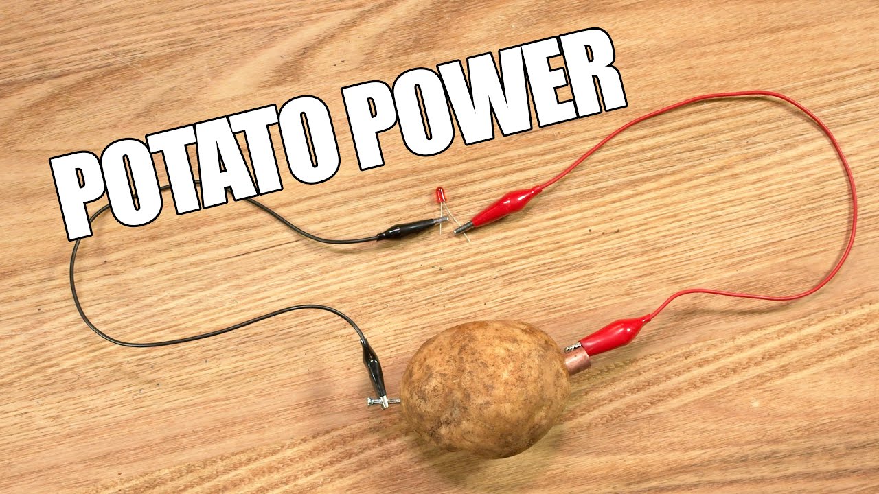 POTATO BATTERY: Make your own