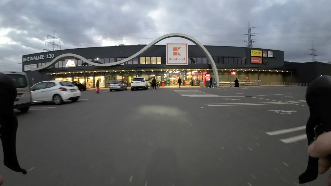 Hochheim nach Kaufland Mainz | Timelapse mit dem Fahrrad