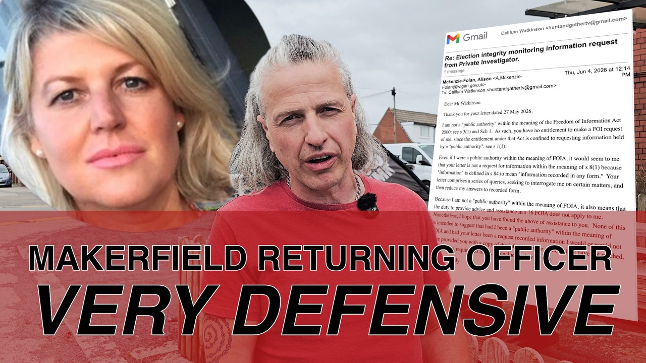 🚨 WHO'S WATCHING THE BALLOT BOXES IN MAKERFIELD?🚨