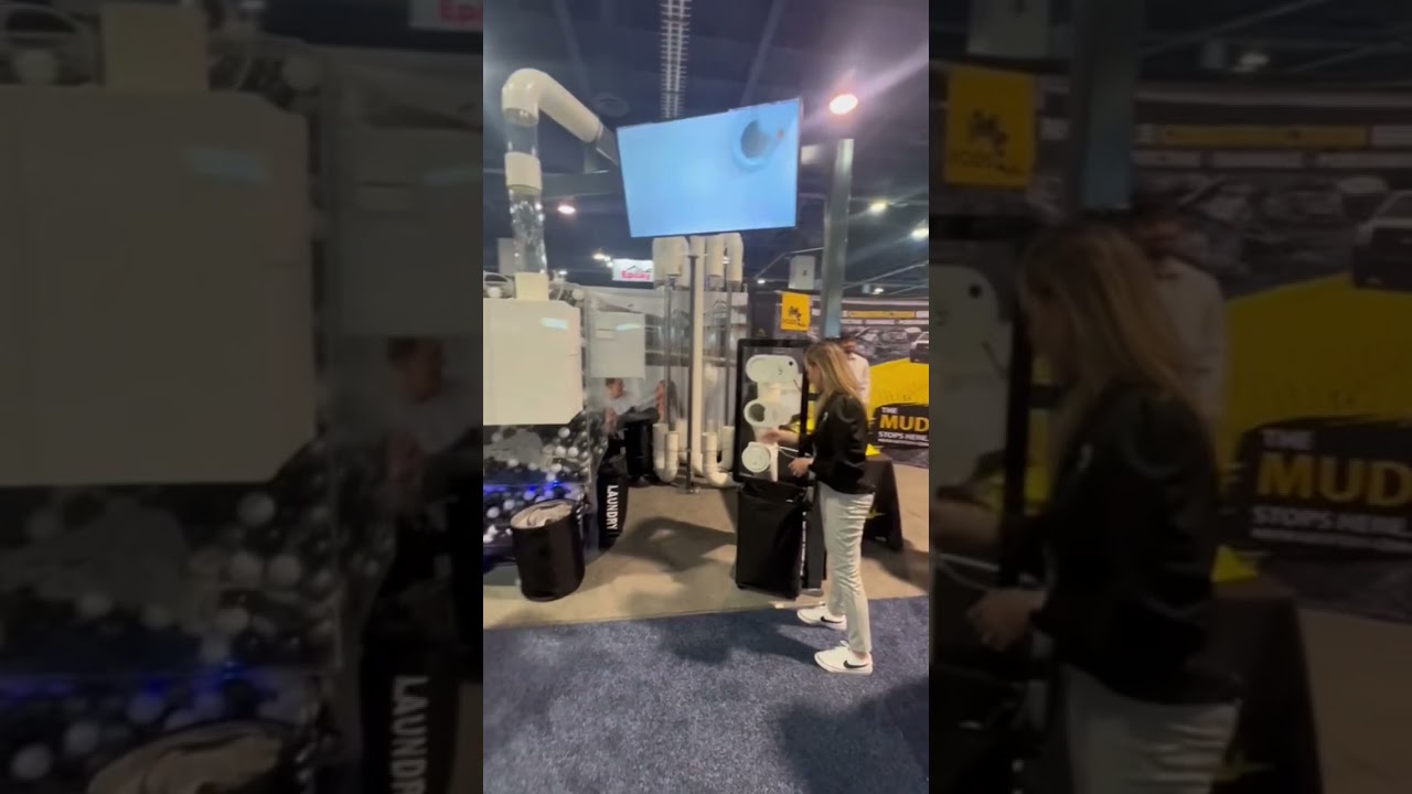 Laundry Jet at IBS in Las Vegas #tradeshow #ibs2023 #lasvegas #2023 #ibslasvegas #tech